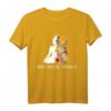 Grow Positive Thoughts Buddha Blumen Yoga Meditation T-Shirt – Inspirierende Kleidung für Achtsamkeit, Meditation & Yoga-Fans