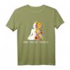 Grow Positive Thoughts Buddha Blumen Yoga Meditation T-Shirt – Inspirierende Kleidung für Achtsamkeit, Meditation & Yoga-Fans