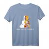 Grow Positive Thoughts Buddha Blumen Yoga Meditation T-Shirt – Inspirierende Kleidung für Achtsamkeit, Meditation & Yoga-Fans