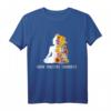 Grow Positive Thoughts Buddha Blumen Yoga Meditation T-Shirt – Inspirierende Kleidung für Achtsamkeit, Meditation & Yoga-Fans