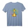 Giraffe im Zoo macht Yoga - Mandala Meditation Geschenk T-Shirt für Yoga, Spiritualität & Hinduismus Fans zum Geburtstag und Weihnachten
