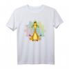 Giraffe im Zoo macht Yoga - Mandala Meditation Geschenk T-Shirt für Yoga, Spiritualität & Hinduismus Fans zum Geburtstag und Weihnachten