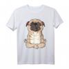 Pug Yoga T-Shirt Mandala - Lustiges Spirituelles Meditations- und Chakra-Shirt für Hundeliebhaber, Yogis & Geschenkideen