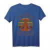 Lustiges PEACE LOVE LIGHT Yoga T-Shirt für Lehrerinnen - Geschenkidee für Yoga, Meditation & Weltyogatag