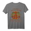 Lustiges PEACE LOVE LIGHT Yoga T-Shirt für Lehrerinnen - Geschenkidee für Yoga, Meditation & Weltyogatag
