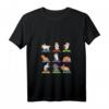 Damen Meerschweinchen Yoga Position Workout T-Shirt mit V-Ausschnitt – Lustiges Design für Yoga, Wellness & Tierliebhaberinnen