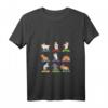 Damen Meerschweinchen Yoga Position Workout T-Shirt mit V-Ausschnitt – Lustiges Design für Yoga, Wellness & Tierliebhaberinnen