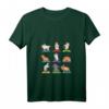 Damen Meerschweinchen Yoga Position Workout T-Shirt mit V-Ausschnitt – Lustiges Design für Yoga, Wellness & Tierliebhaberinnen