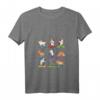 Damen Meerschweinchen Yoga Position Workout T-Shirt mit V-Ausschnitt – Lustiges Design für Yoga, Wellness & Tierliebhaberinnen