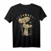 Boho Pilze & Cottagecore T-Shirt - Minimalistisches Goblincore & Vintage Cottagecore Design für Hippies, Esoteriker & Naturfreunde