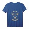 Damen Boho Pilze & Minimalismus Cottagecore T-Shirt mit V-Ausschnitt - Esoterisches Naturdesign für Hippies & Pilzsammler