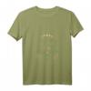 Damen Boho Pilze & Minimalismus Cottagecore T-Shirt mit V-Ausschnitt – Goblincore, Esoterik & Vintage Design für Natur- und Pilzliebhaber