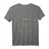 Damen Boho Pilze & Minimalismus Cottagecore T-Shirt mit V-Ausschnitt – Goblincore, Esoterik & Vintage Design für Natur- und Pilzliebhaber