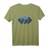 Wald Natur Quadrat Minimalismus Tank Top – Stylisches, leichtes Design mit geometrischem Naturmotiv