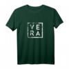Damen Vera Minimalismus T-Shirt - Persönliches Geschenk für Mütter, Freundinnen und Arbeitskolleginnen mit dem Namen Vera