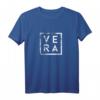 Damen Vera Minimalismus T-Shirt - Persönliches Geschenk für Mütter, Freundinnen und Arbeitskolleginnen mit dem Namen Vera