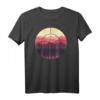 Wald Natur Kreis Minimalismus T-Shirt – Stilvolles Geometrie-Design für Natur- und Waldliebhaber