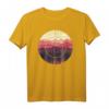 Wald Natur Kreis Minimalismus T-Shirt – Stilvolles Geometrie-Design für Natur- und Waldliebhaber