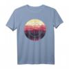 Wald Natur Kreis Minimalismus T-Shirt – Stilvolles Geometrie-Design für Natur- und Waldliebhaber