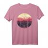 Wald Natur Kreis Minimalismus T-Shirt – Stilvolles Geometrie-Design für Natur- und Waldliebhaber