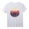 Wald Natur Kreis Minimalismus T-Shirt – Stilvolles Geometrie-Design für Natur- und Waldliebhaber