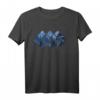 Wald Natur Quadrat Minimalismus Langarmshirt - Geometrisches Wald-Design, klassisch geschnitten, langlebige Qualität