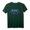 Wald Natur Quadrat Minimalismus Langarmshirt - Geometrisches Wald-Design, klassisch geschnitten, langlebige Qualität