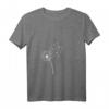 Niedliches Weißes Pusteblume T-Shirt – Minimalistisches Design für Naturliebhaber & Verspielte Naturfans