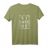 Damen Simone Minimalismus T-Shirt – Persönliches Geschenk für Mama, Kollegin oder die beste Simone der Welt