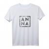 Anna Minimalismus T-Shirt – Persönliches Geschenk für Mama, Kollegin oder die beste Anna der Welt