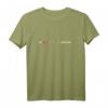 Bratan Russische Kyrillische Schrift Minimalismus T-Shirt – Lustiges Freundschaftsgeschenk für Russisch sprechende Freunde