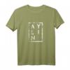 Aylin Minimalismus T-Shirt - Lustiges personalisiertes Geschenk für Mama, Kollegin oder Freundin mit Namen Aylin