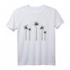 Meer Palmen Kokospalme Tropen Urlaub T-Shirt - Minimalistisches Retro Sommer Shirt für Strand, Meer & Urlaub in warmen Ländern