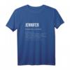 Lustiges Namensgeschenk T-Shirt für Frauen – Witzige Geschenkidee für Jennifer, Ehefrau, Mutter, Schwester zum Geburtstag, Weihnachten oder Namenstag