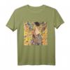 Gustav Klimt Dame mit Fächer T-Shirt - Jugendstil & Vintage Kunst Design für Kunstliebhaber