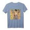 Gustav Klimt Dame mit Fächer T-Shirt - Jugendstil & Vintage Kunst Design für Kunstliebhaber