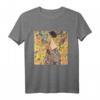 Gustav Klimt Dame mit Fächer T-Shirt - Jugendstil & Vintage Kunst Design für Kunstliebhaber