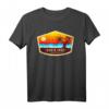 Santa Cruz California Vintage Retro T-Shirt – Surfer & Beach Motiv im 80er Stil, Perfektes Geschenk für Surfer und Paddler