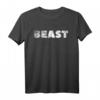 Beast Workout Mode Fitnessstudio Sport Gym Power T-Shirt - Motivierende Sportbekleidung für Männer im Fitnessstudio