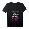 Damen Sekt T-Shirt mit Spruch – Lustiges Design 'Komm mach den Sekt auf' für Geburtstage, Weihnachten & Junggesellinnenabschiede