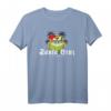 Santa Cruz California Vintage Retro T-Shirt – Surf & Strand Motiv im 80er Stil, Perfekt für Surfer & Paddler als Geschenk