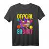 Offizielles 80er Jahre Kostüm T-Shirt für Damen & Herren – Bunte Vintage Mode für 80er Jahre Partys und Liebhaber
