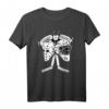 Vintage Modern Hockeytorwart T-Shirt mit Retro-Maske & Kreuzenden Stöcken - Für Hockeyfans & Torhüter