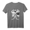 Vintage Modern Hockeytorwart T-Shirt mit Retro-Maske & Kreuzenden Stöcken - Für Hockeyfans & Torhüter