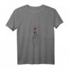 Damen Bi Pride Kpop T-Shirt mit Herz-Design, Koreanische Mode V-Ausschnitt - Perfekt für LGBTQ+ Pride & Kpop Fans