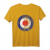 Shirt mit Zielscheibe Mod Bullseye British Target - Schießsport & RAF Roundel Design, Perfekt für Schützen & Militärfans