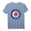 Shirt mit Zielscheibe Mod Bullseye British Target - Schießsport & RAF Roundel Design, Perfekt für Schützen & Militärfans