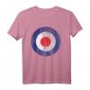 Shirt mit Zielscheibe Mod Bullseye British Target - Schießsport & RAF Roundel Design, Perfekt für Schützen & Militärfans