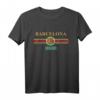 Fashion Barcelona T-Shirt mit Sonne und Palmen – Vintage Sommer Shirt, Souvenir & Geschenk für Barcelona Fans, Junggesellenabschied & Urlaubsreise