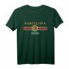 Fashion Barcelona T-Shirt mit Sonne und Palmen – Vintage Sommer Shirt, Souvenir & Geschenk für Barcelona Fans, Junggesellenabschied & Urlaubsreise